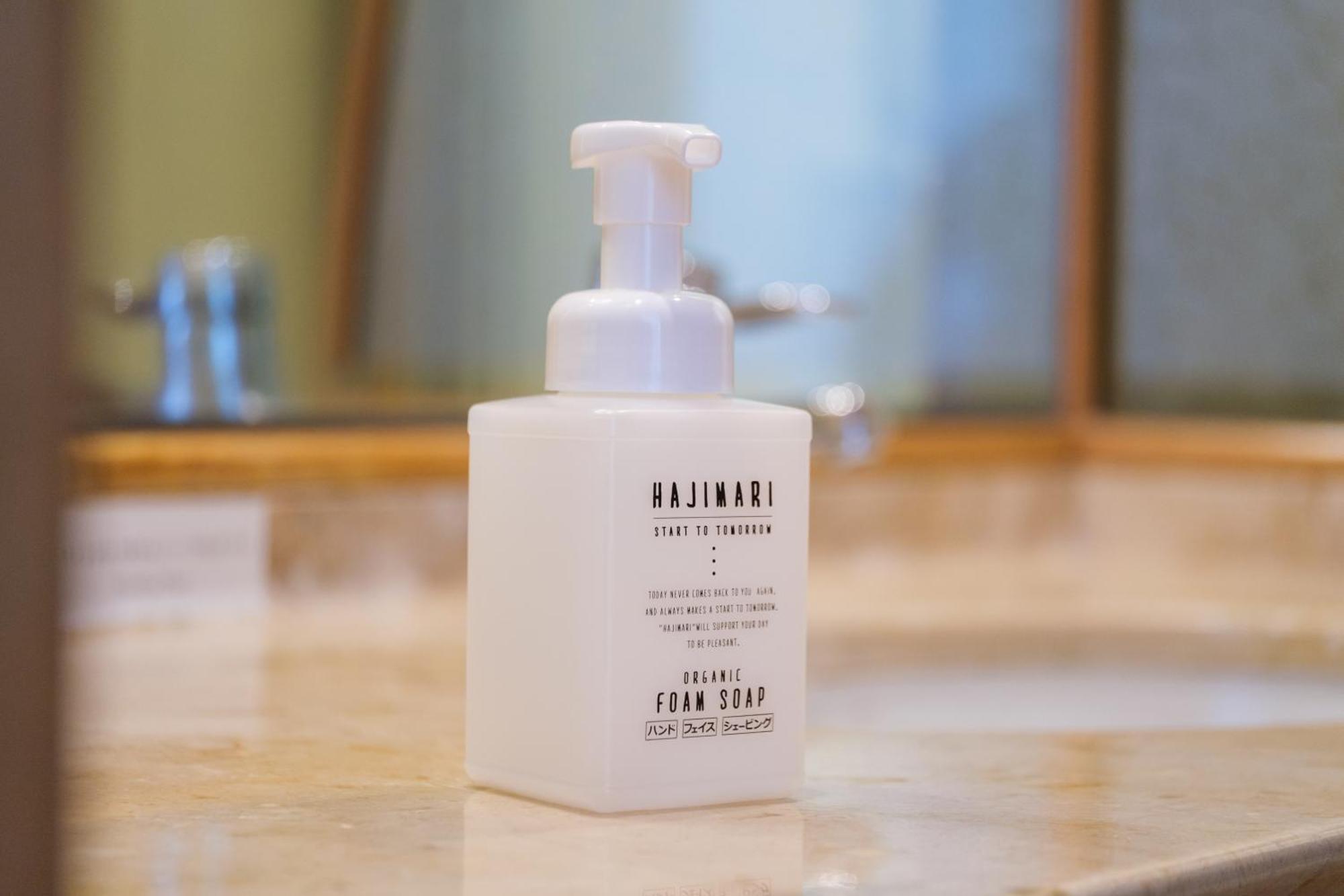 Kanazawa Tokyu Hotel Eksteriør billede A bottle of foaming soap